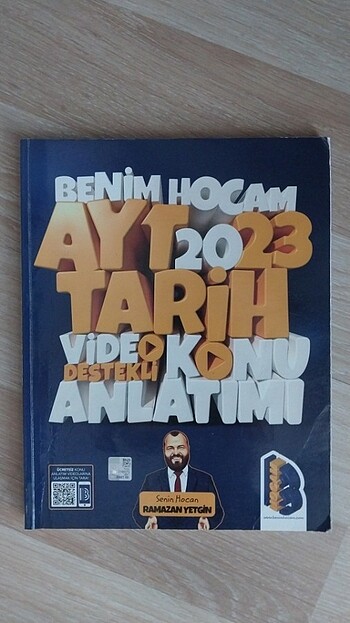 BENİM HOCAM TARİH VİDEO DERS DEFTERİ