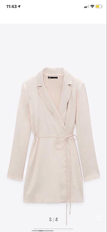 xs Beden Zara ceket elbise