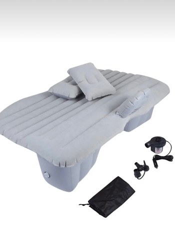 Gri Şişme Araba Yatağı - Görsel 3