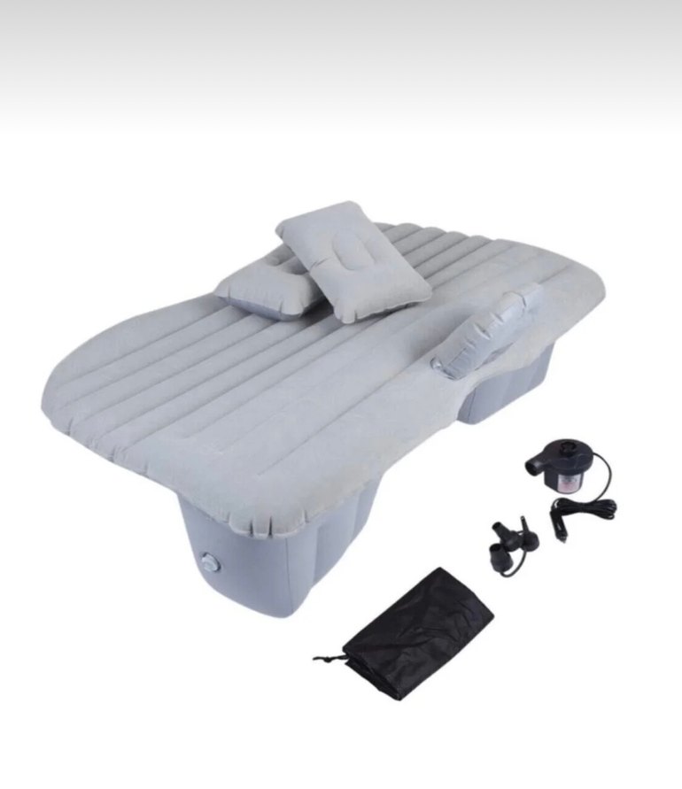 Gri Şişme Araba Yatağı - Görsel 3