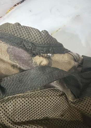 Kamuflajlı Bel Detaylı hücum Yeleği - Görsel 3