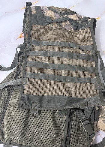 Kamuflajlı Bel Detaylı hücum Yeleği - Görsel 2