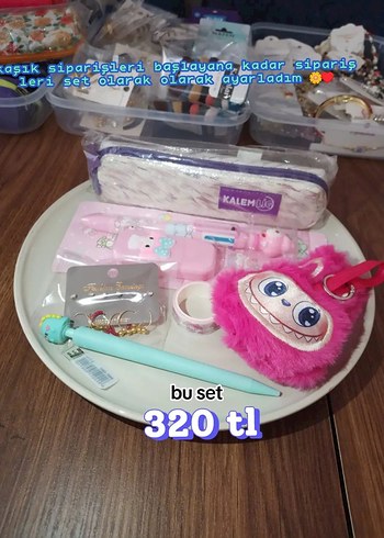 aksesur kırtasiye seti