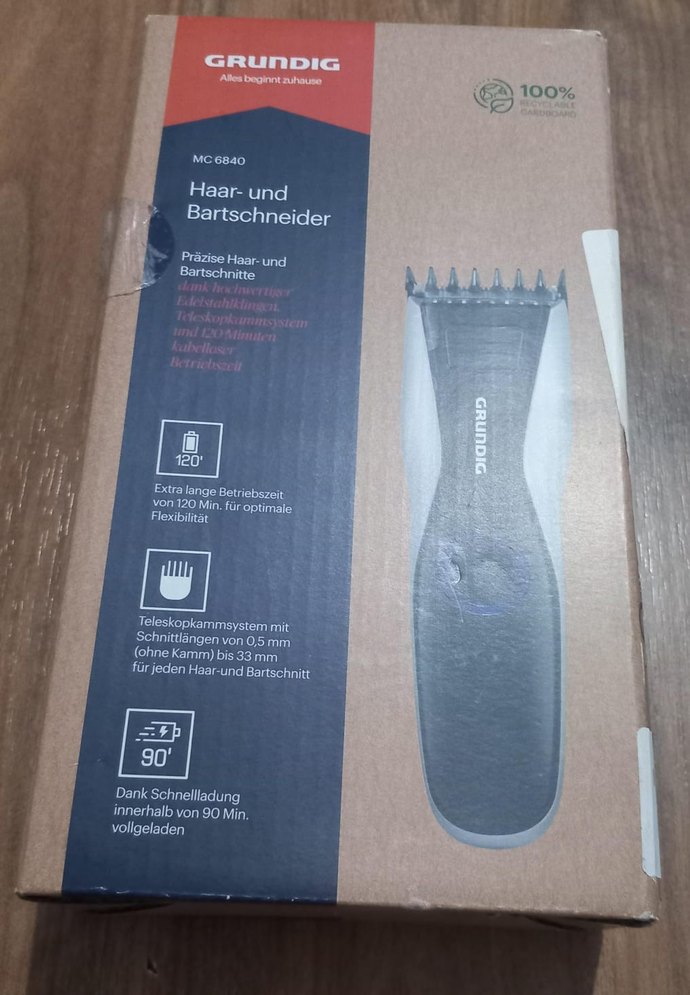 Grundig Saç ve Sakal Kesme Makinesi MC 6840 - Görsel 2