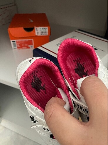22 Beden beyaz Renk Uspa spor ayakkabı