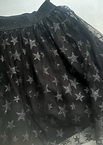 Kız Çocuk Siyah Fırfırlı Etek - Görsel 2