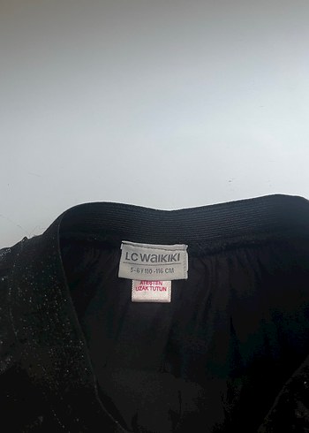 Kız Çocuk Siyah Fırfırlı Etek - Görsel 3