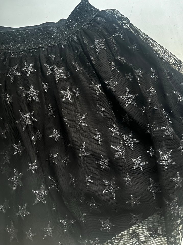 Kız Çocuk Siyah Fırfırlı Etek - Görsel 2