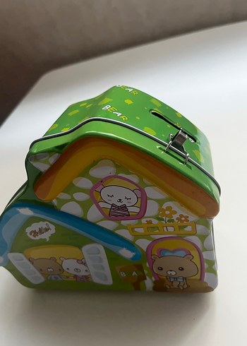 Renkli Ayıcık Temalı Çocuk Kumbara - Görsel 2