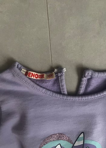 Kız Çocuk Uzun Kollu Elbise - Görsel 2