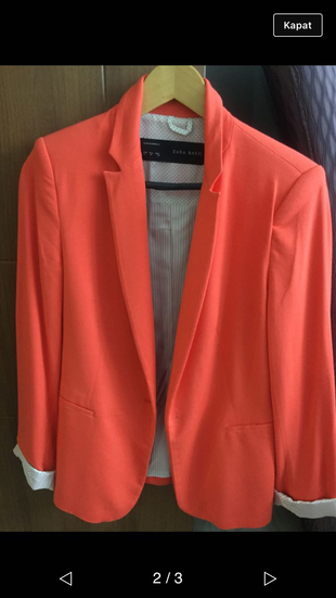 Zara Zara turuncu blazer