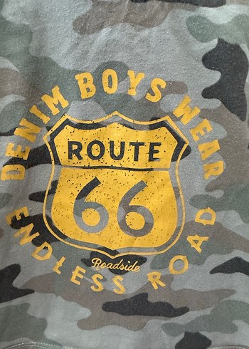 Kamuflaj Desenli Erkek Çocuk Sweatshirt - Görsel 3