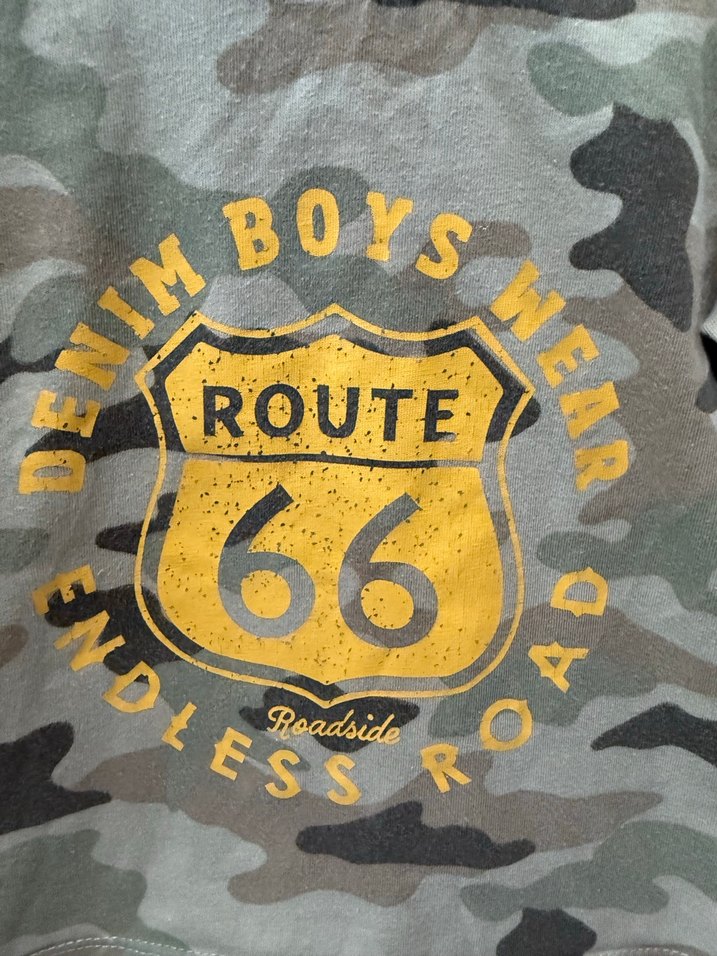 Kamuflaj Desenli Erkek Çocuk Sweatshirt - Görsel 3