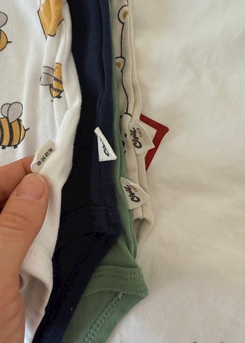 Pamuklu Erkek Bebek Kolsuz Body Seti - Görsel 3