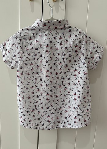 Erkek Bebek Kısa Kollu Gömlek - Görsel 4