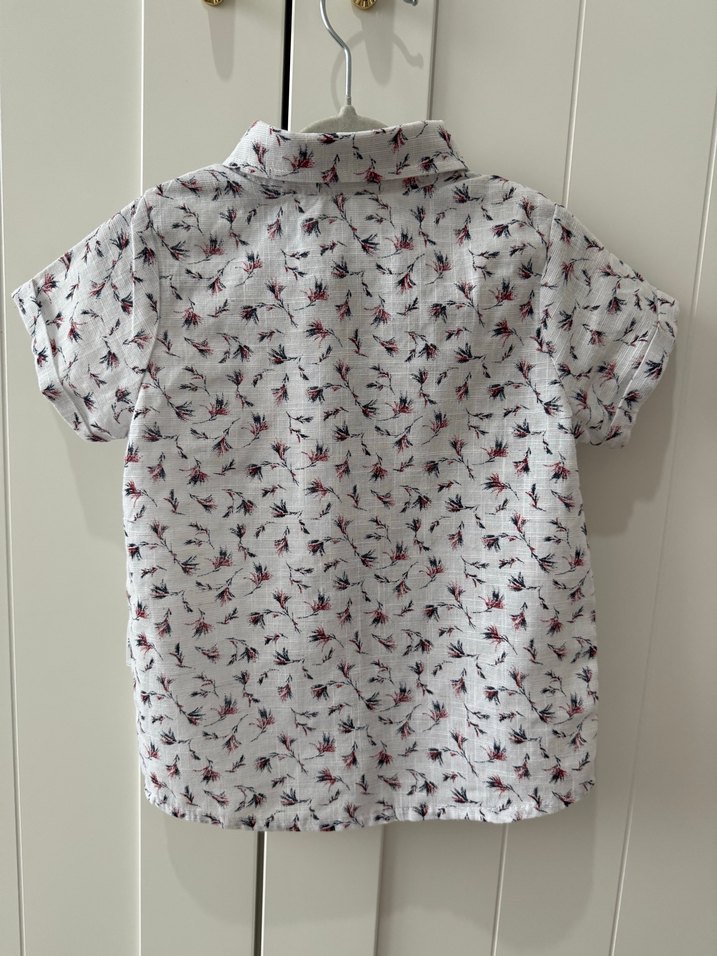 Erkek Bebek Kısa Kollu Gömlek - Görsel 4