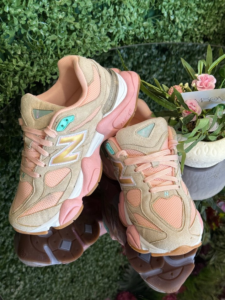 Pastel Pembe Retro Sneaker  Rahat ve Şık! — görsel 2/4