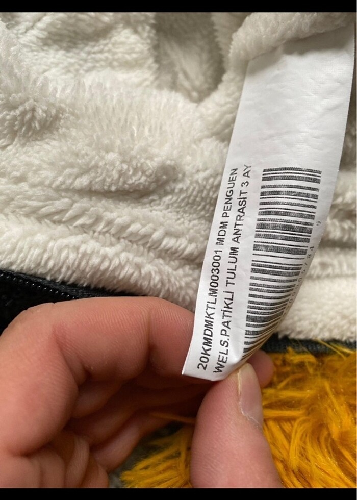 Tulum bebek mont - Görsel 4