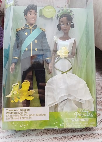 Tiana ve Naveen Düğün Bebek Seti