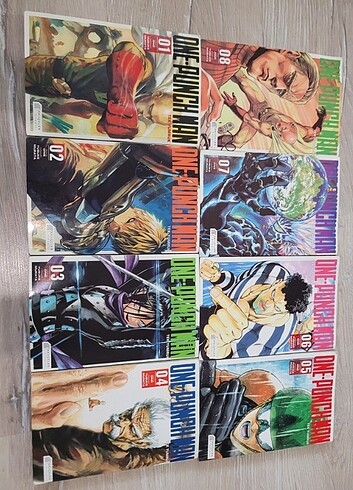 One punch man 1- 8 