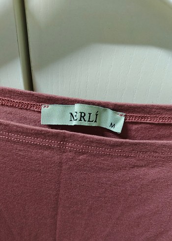 Kadın  Denim Kayık Yaka Bluz - Görsel 4