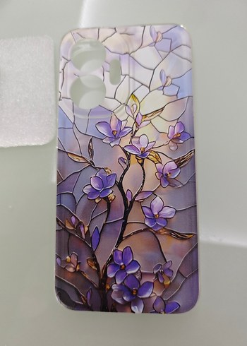 Bohem Mor Şeffaf Telefon Kılıfı - Görsel 2