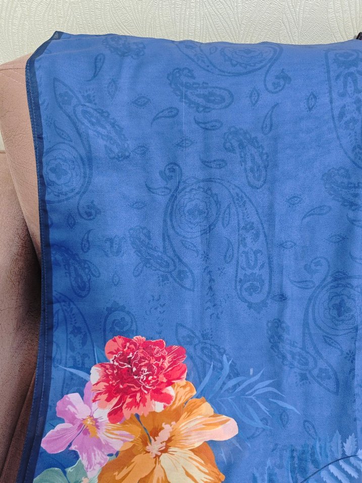 Kadın Bohem Çok Renkli Şal Seti - Görsel 3