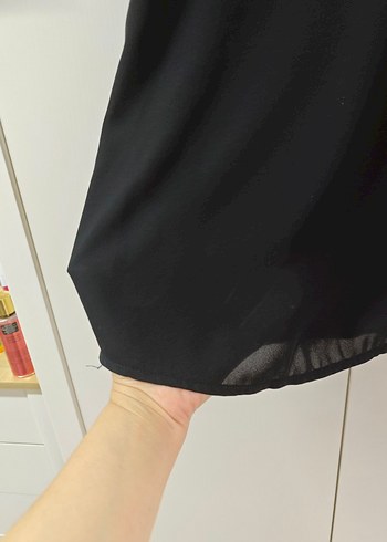 taş Detaylı Siyah Uzun Kollu Bohem Tunik - Görsel 4