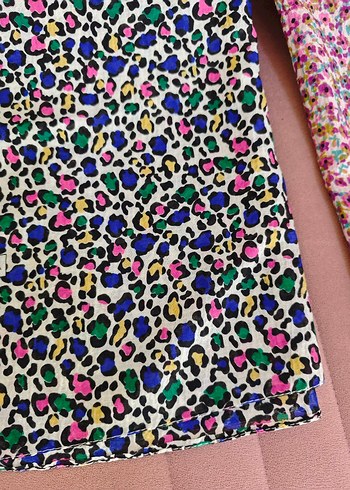 Desenli Bohem şal - Görsel 5