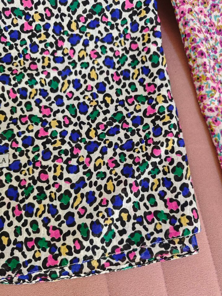 Desenli Bohem şal - Görsel 5