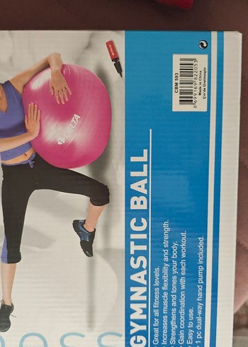 Delta mavi Pilates Topu - Görsel 4