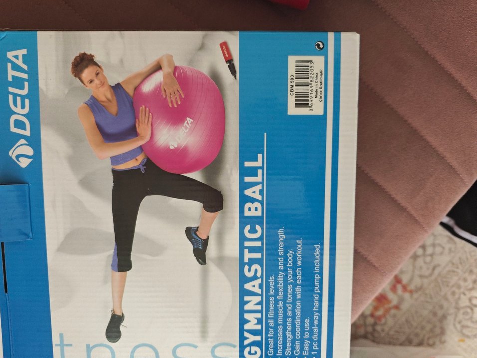 Delta mavi Pilates Topu - Görsel 4