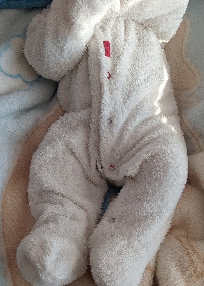 Erkek bebek  astronot tulum  - Görsel 3