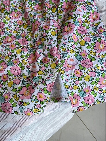 xs Beden çeşitli Renk Çiçek desenli mini yırtmaçlı elbise