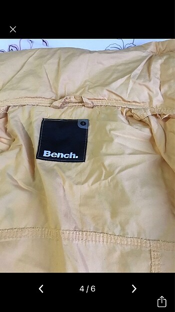 s Beden sarı Renk Bench ceket