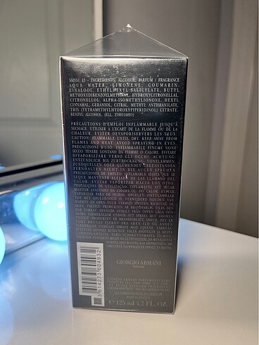 Armani Armani code