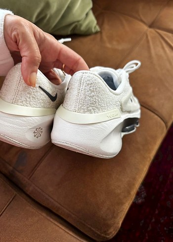 Beyaz Platform Topuklu Spor Kadın Ayakkabı - Görsel 3