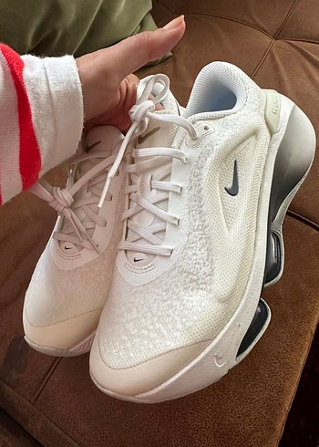 Beyaz Platform Topuklu Spor Kadın Ayakkabı - Görsel 2