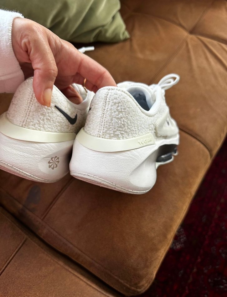 Beyaz Platform Topuklu Spor Kadın Ayakkabı - Görsel 3