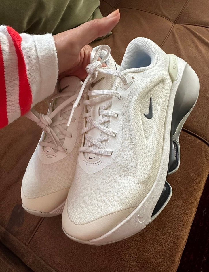 Beyaz Platform Topuklu Spor Kadın Ayakkabı - Görsel 2