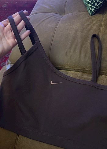 Nike Mini Spor Sütyeni Kahverengi - Görsel 2