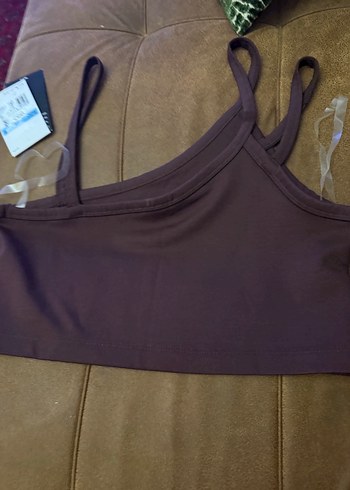 Nike Mini Spor Sütyeni Kahverengi - Görsel 3