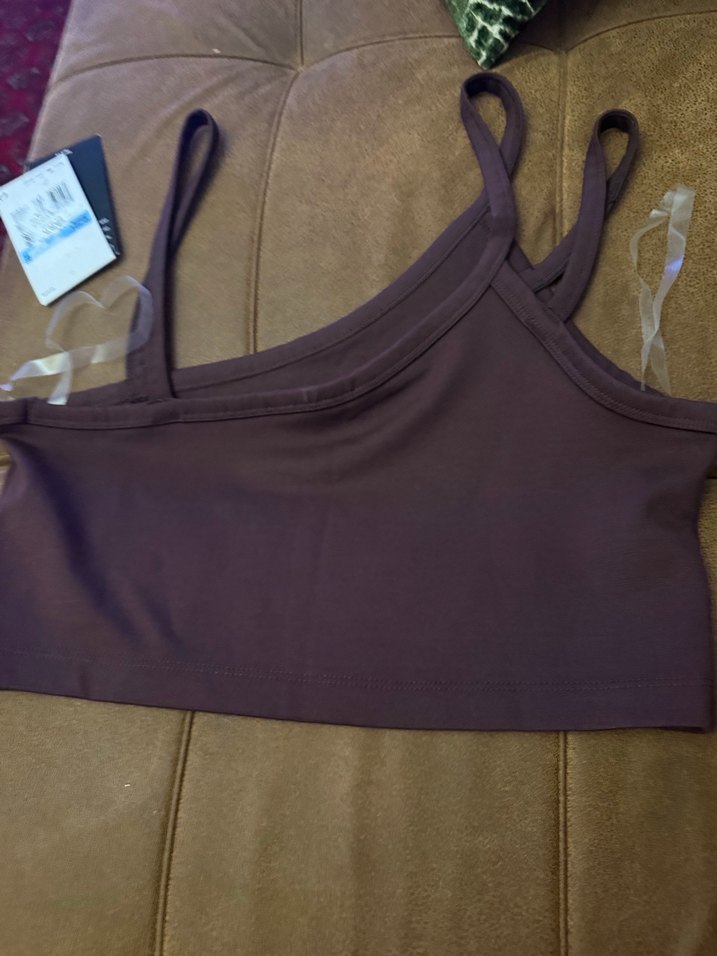 Nike Mini Spor Sütyeni Kahverengi - Görsel 3