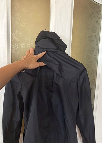 Nike Siyah Fermuarlı Kadın Ceket - Görsel 5