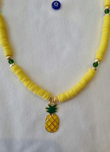 Diğer Fimo Ananas Kolye