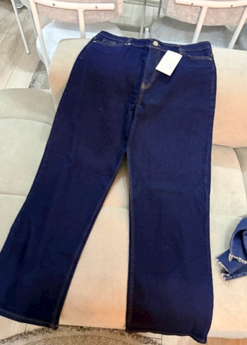 Diğer Koyu Lacivert Denim Jean