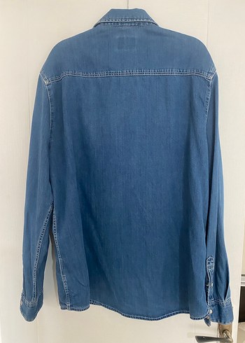 Bershka #Kot #Gömlek #Denim #Jean - Görsel 3