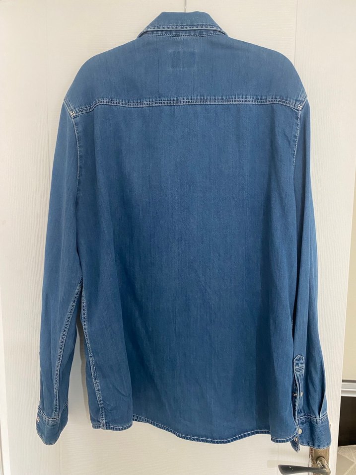 Bershka #Kot #Gömlek #Denim #Jean - Görsel 3