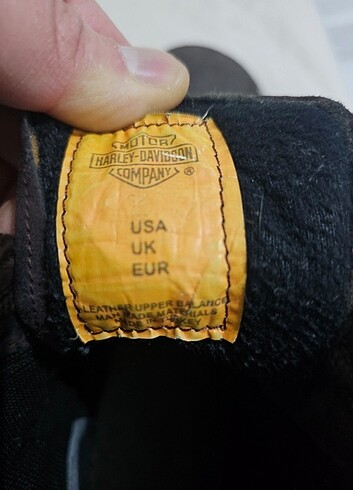 38 Beden Orjinal Harley Davidson Kadın Bot 38 Numara