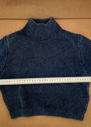 Zara Kadın Balıkçı Yaka Kazak Sweatshirt